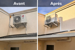 Photo de galerie - Installation Climatisation
