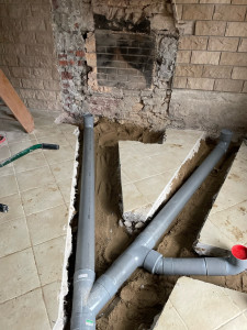 Photo de galerie - évacuation douche, toilette 