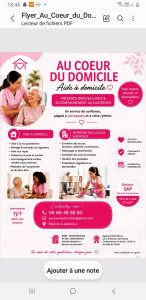 Photo de galerie - Aide à domicile
