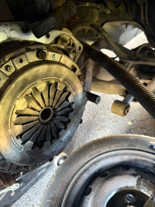 Photo de galerie - Remplacement embrayage 