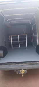 Photo de galerie - Refait le plancher et l'intérieur de mon camion de travail 
