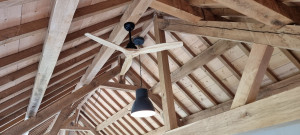 Photo de galerie - Montage et connexion  d' un ventilateur de plafond 
