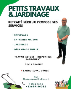 Photo de galerie - PETITS TRAVAUX & JARDINAGE