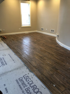 Photo de galerie - Pose de parquet - Revêtement de sol