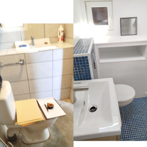 Photo de galerie - Réfection complète salle de bain 