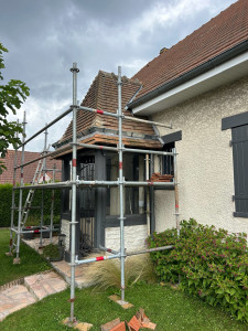 Photo de galerie - Gouttière en zinc