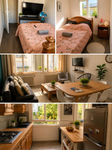 Photo de galerie - Ménage et rangement réalisés avec soin et professionnalisme.
Nettoyage complet des surfaces, dépoussiérage, aspiration et lavage des sols, rangement et organisation de l'espace afin de garantir un intérieur propre, agréable et accueillant.
