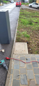 Photo de galerie - Avant boîte à lettres chez client 