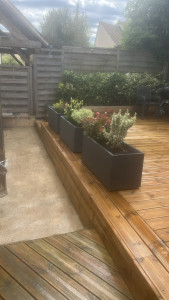Photo de galerie - Création, de jardinière après