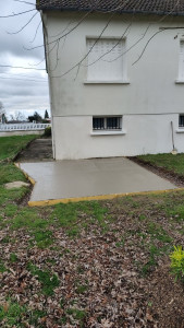 Photo de galerie - Réalisation d'une dalle