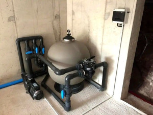 Photo de galerie - Installation local technique piscine