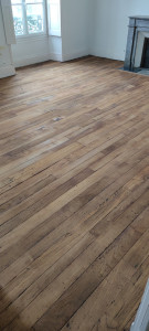 Photo de galerie - Pose de parquet - Revêtement de sol