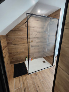 Photo de galerie - Salle de bain carrelage imitation parquet 




carrelage imitation parquet 
