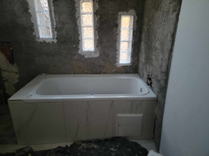 Photo de galerie - Installation baignoire 