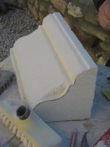 Photo de galerie - Taille de pierres tuffeau 