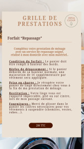 Photo de galerie - Forfait repassage 