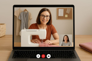 Photo de galerie - Cours de couture de 30min en visio