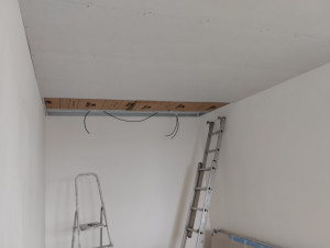 Photo de galerie - Création de faux plafond avec spot