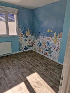 Photo de galerie - Peinture - Tapisserie