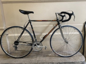 Photo de galerie - Restauration intégrale d'un vieux vélo de course 