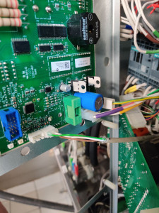 Photo de galerie - Remplacement de deux encodeurs sur four Franstal