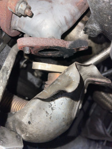 Photo de galerie - Fuite d’échappement 