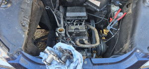 Photo de galerie - Changement d'une pompe à eau sur voiture Aixam 