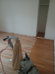 Photo de galerie - Pose de parquet - Revêtement de sol