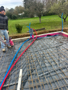 Photo de galerie - Préparation avant coulage 