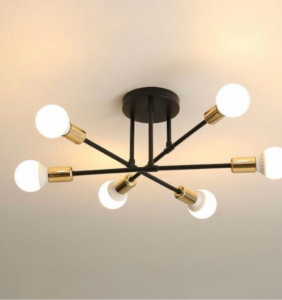 Photo de galerie - Installation d ‘ un lustre