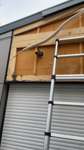 Photo de galerie - Passage cuivre climatisation 