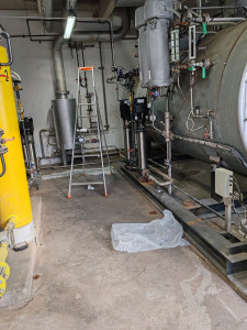 Photo de galerie - Changement pièces détachées pour moteur 