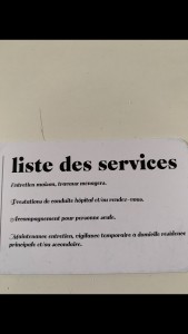 Photo de galerie - Aide à domicile