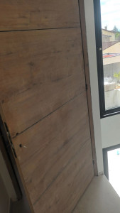 Photo de galerie - Porte intérieur bois de madrid