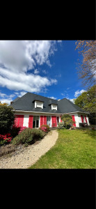 Photo de galerie - Nettoyage et ravalement/Peinture façade et toiture. 