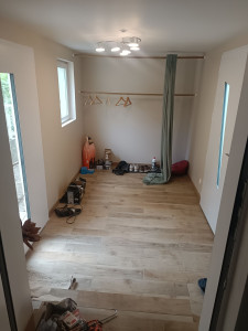 Photo de galerie - Après ,pose de placo et pose de carrelage 