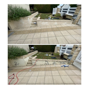 Photo de galerie - Peinture sur muret