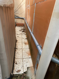 Photo de galerie - Création évacuation lave vaisselle 