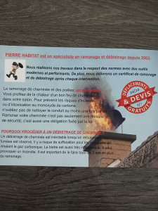 Photo de galerie - Ramonage - Fumiste