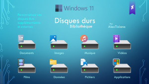 Photo de galerie - Personnalisez vos lecteurs additionnels et amovibles.