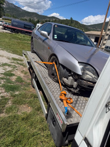 Photo de galerie - Transport véhicule accidenté 