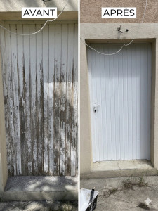 Photo de galerie - Ponçage, peinture 