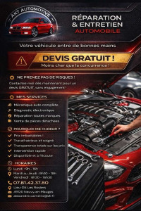 Photo de galerie - N’attendez plus pour l’entretien de votre véhicule ! contactez moi 