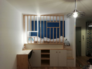 Photo de galerie - Lit surélevé 