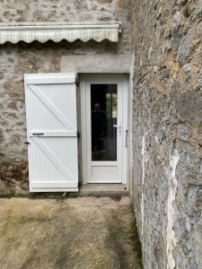 Photo de galerie - Installation nouvelle porte de jardin