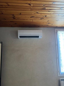 Photo de galerie - Pose d'une climatisation 