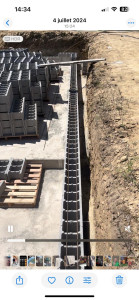 Photo de galerie - Piscine en cour de construction 