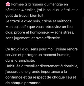 Photo de galerie - Aide à domicile