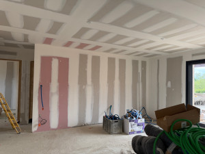 Photo de galerie - Travaux de placo et bande a joints