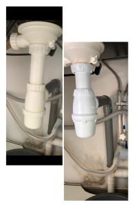 Photo de galerie - Remplacement complet du siphon et des tuyaux d’évacuation